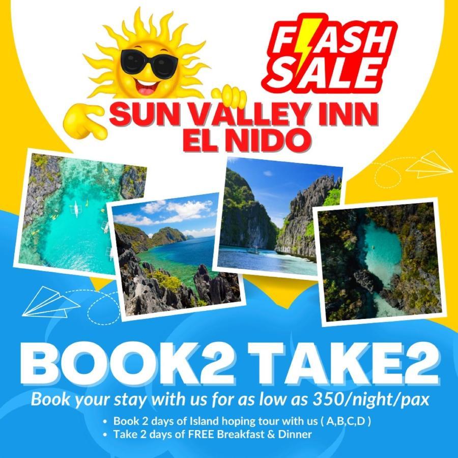 Sun Valley Hostel El Nido Exterior foto